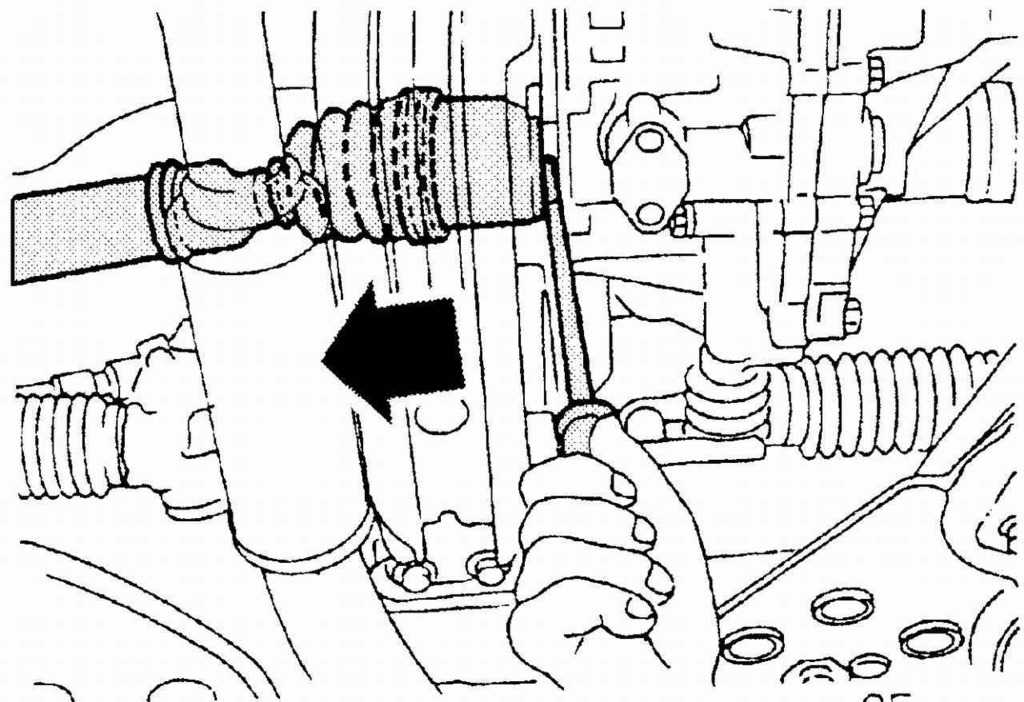 Замена чехла и подшипника внутреннего шарнира переднего приводалевого колеса | renault | руководство renault