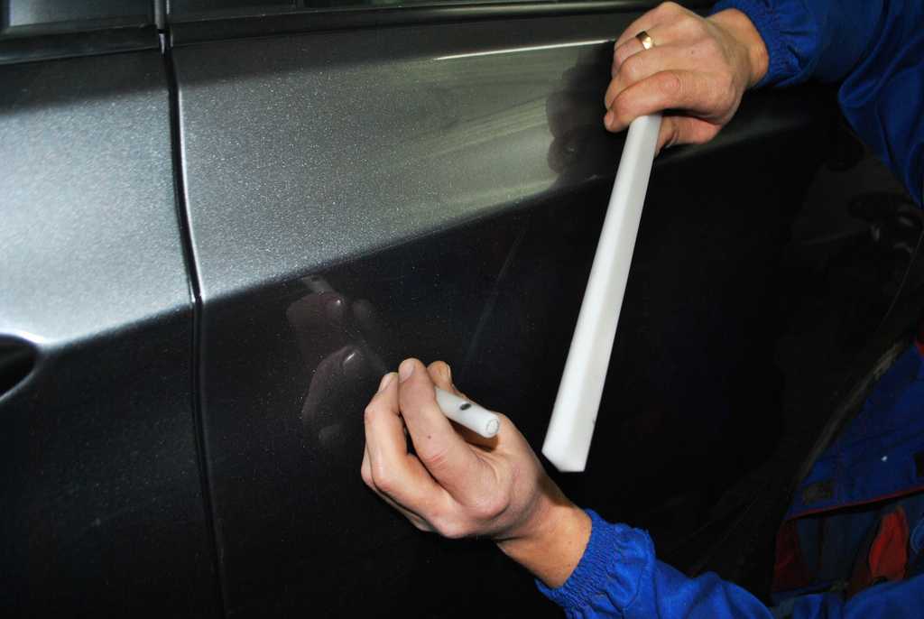 Удаление царапин на кузове автомобиля без покраски своими руками