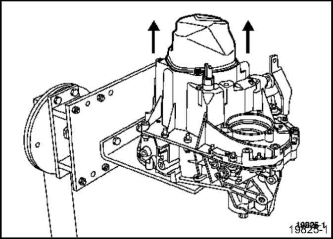 Снятие и установка механической коробки передач