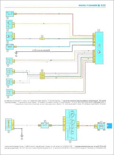 Электросхема renault logan — схема электрооборудования