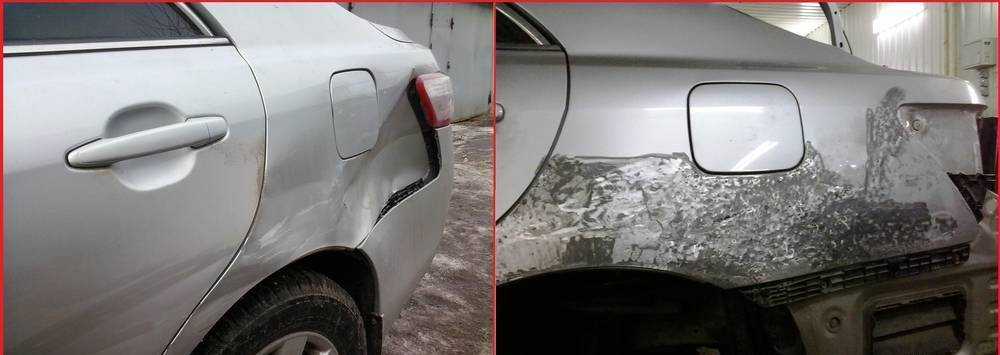Самостоятельное восстановление повреждённых деталей кузова с помощью рихтовки | auto-gl.ru