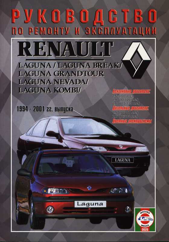 Renault laguna руководство по ремонту и техническому обслуживанию