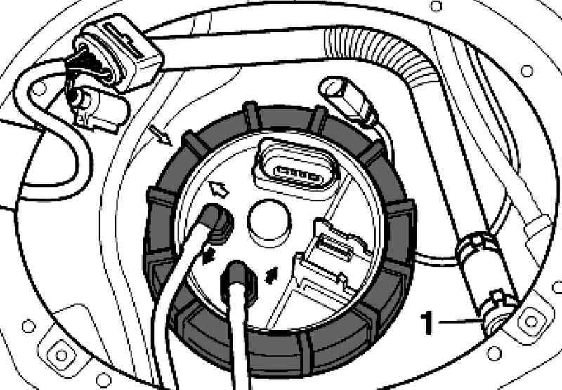 Снятие и установка прокладки корпусов форсунок (двигатель к4j)