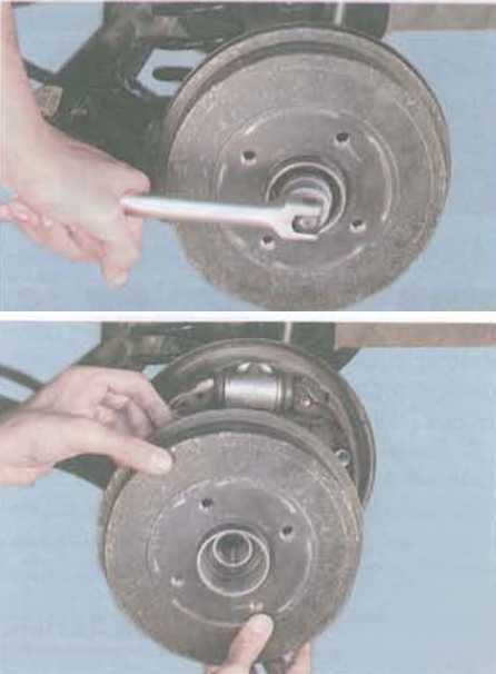 Снятие и установка тормозного барабана рено логан: пошаговая инструкция
