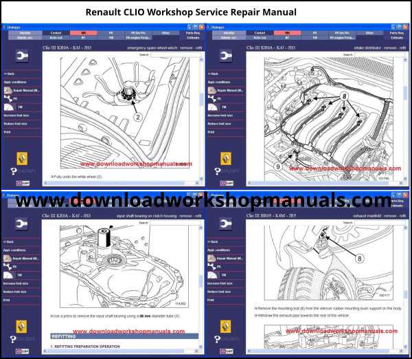 Renault clio workshop repair manual