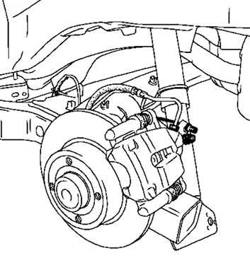 Осмотр, снятие и установка диска переднего тормозного механизма | тормозная система | renault megane