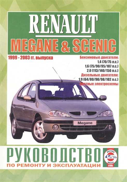 Renault megane 1999 принципиальные электрические схемы