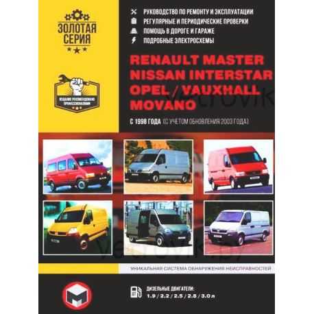 Renault master propulsion руководство по эксплуатации, техническому обслуживанию и ремонту