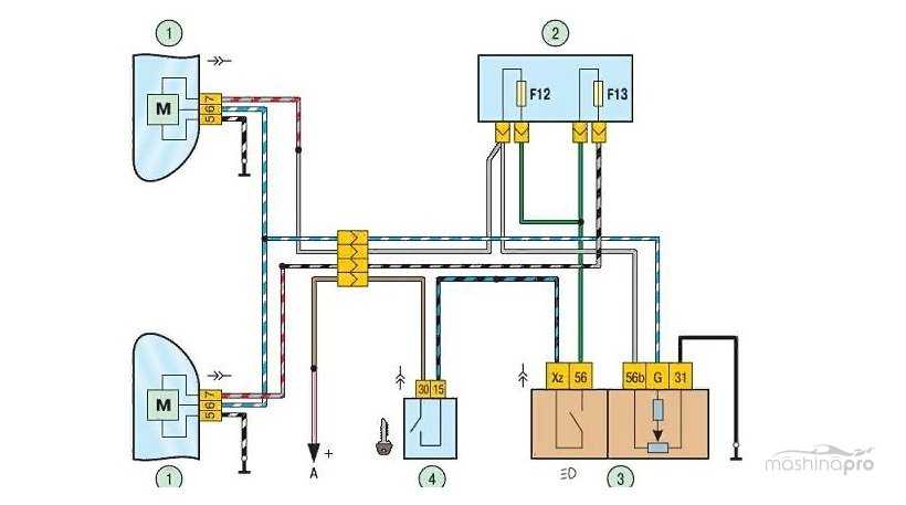 Принцип работы автоматического корректора фар, устройство прибора, установка и подробная схема подключения