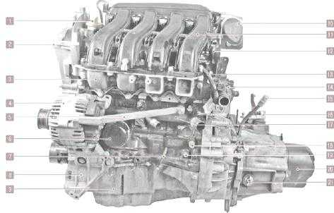 Двигатель renault k4m 1, 6 литра