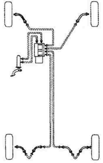 Снятие и установка цилиндра заднего тормозного механизма | тормозная система | renault megane