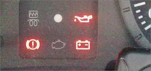 Значения сигнальных ламп renault logan 2007, инструкция онлайн