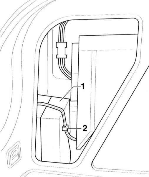 Снятие и установка двери багажного отсека | renault megane | руководство renault