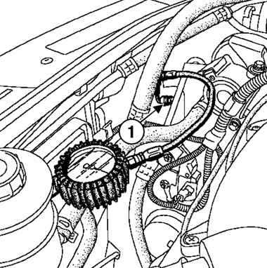 Renault megane ii проверка давления в электронасосе гидроусилителя рулевого управления