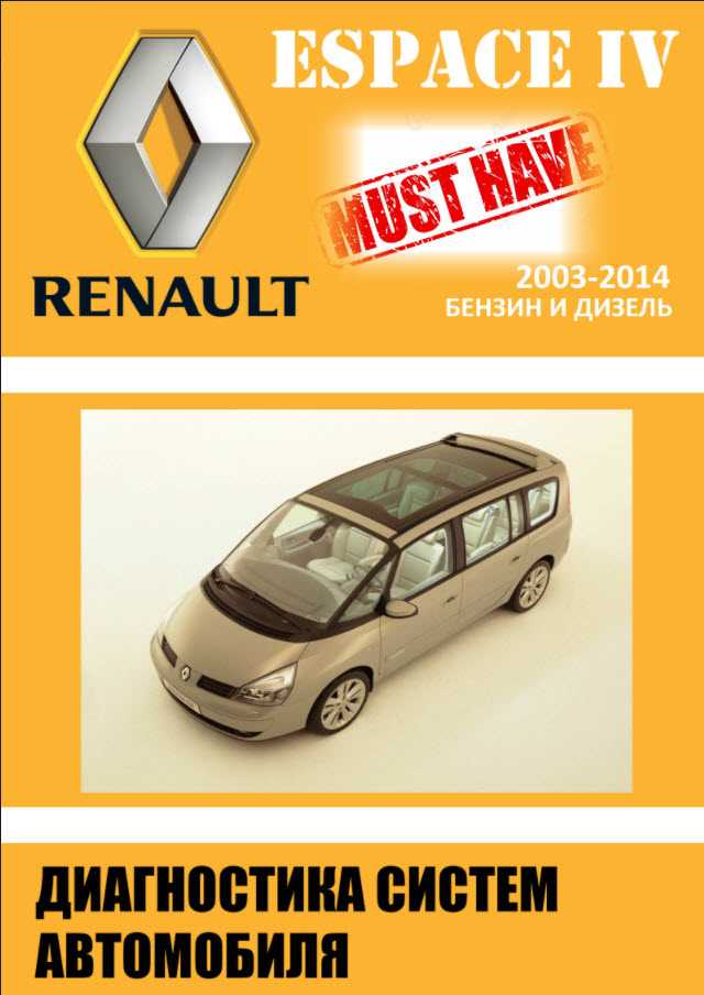 Renault espace 3 руководство по ремонту и техническому обслуживанию