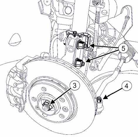 Снятие и установка защитного чехла наружного шарнира вала привода переднего колеса (двигатель f4r)