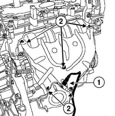 Renault megane ii снятие и установка выпускного коллектора (двигатели k4j, k4m)